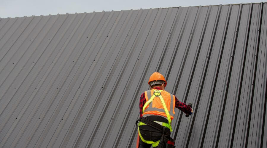 Professional metal roof installation services in Arnolds Park, IA